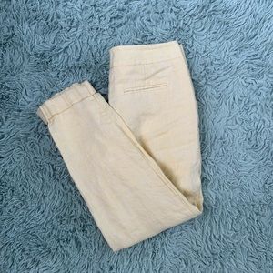 Limited Yellow linen pants